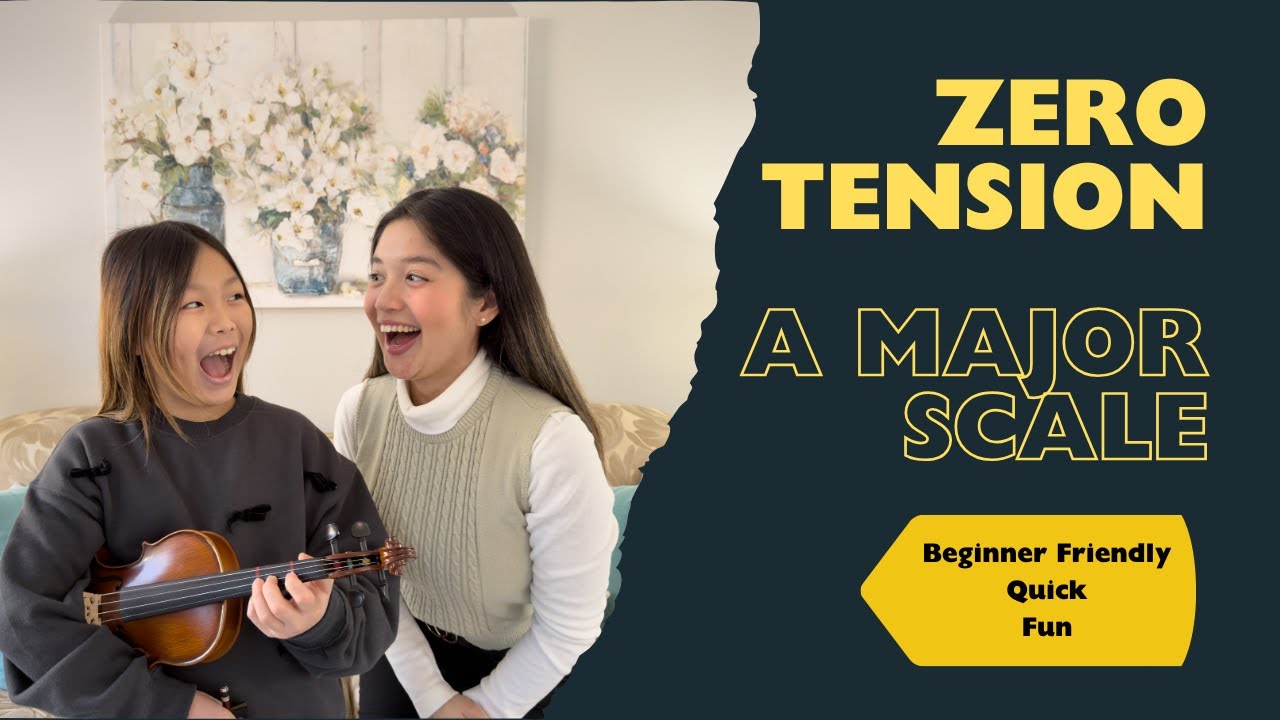 Stop Using Blocking Fingers! | First scale: A Major Pepperoni Pizza