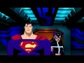 Superman and huntress rescue the question