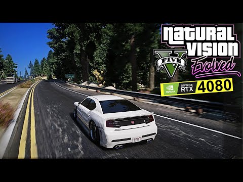 GTA Grand Theft Auto 5: Free Mods RTX 4080 Gameplay - RTGI + NaturalVision Evolved + Reshade + FOSA