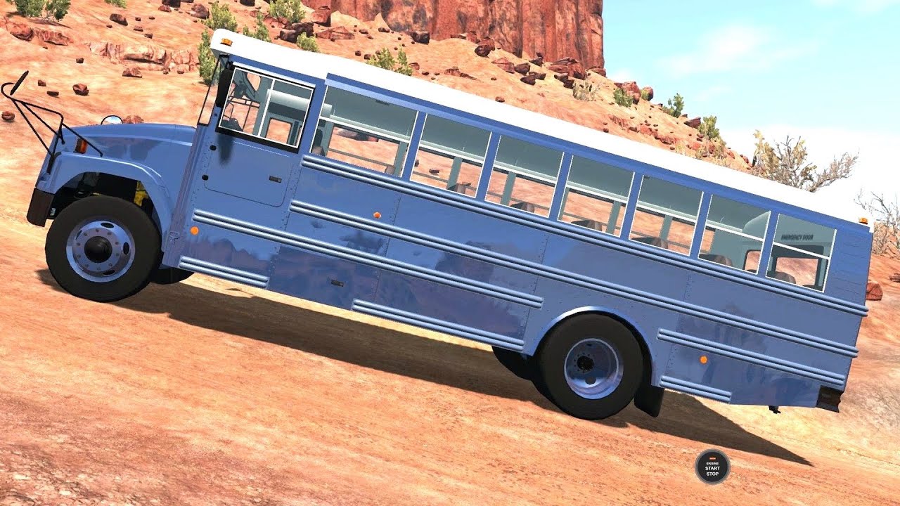 BeamNG Drive   CB 40 Privately Owned Short Bus on the Dirt Roads of Utah Part 1