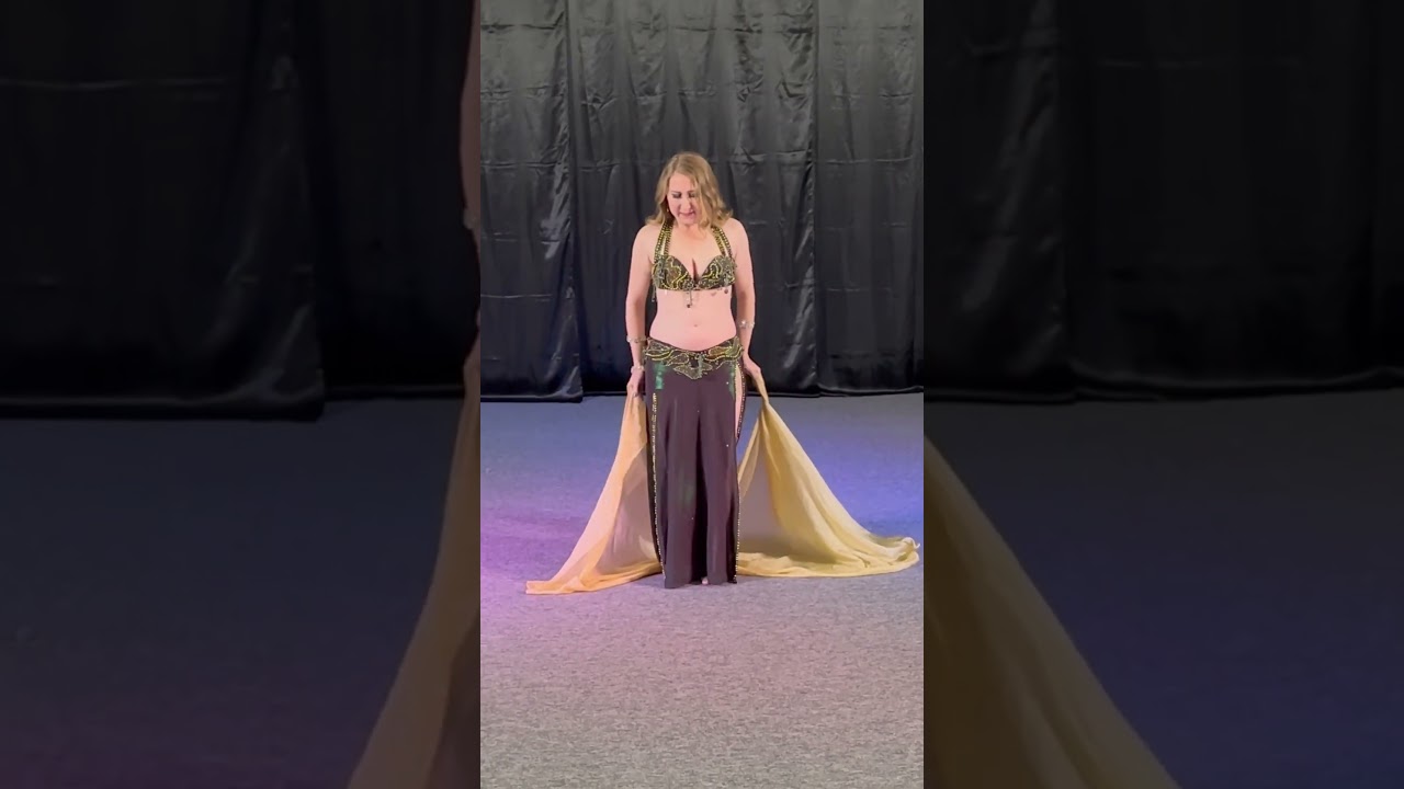 Beautiful Heart-Felt Belly Dancing with Veil by Anna of Houston