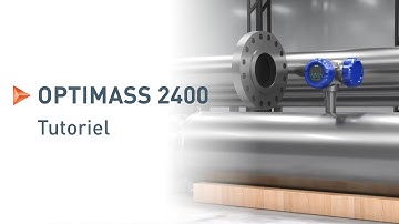 OPTIMASS 2400: Installation, mise en service et vérification | KROHNE Tutorials