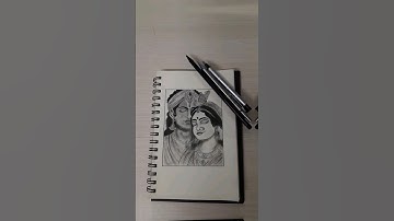 charcoal drawing part 2 ❤️❤️ #radhakrishna  #art #shorts #youtubeshorts #youtube #artist