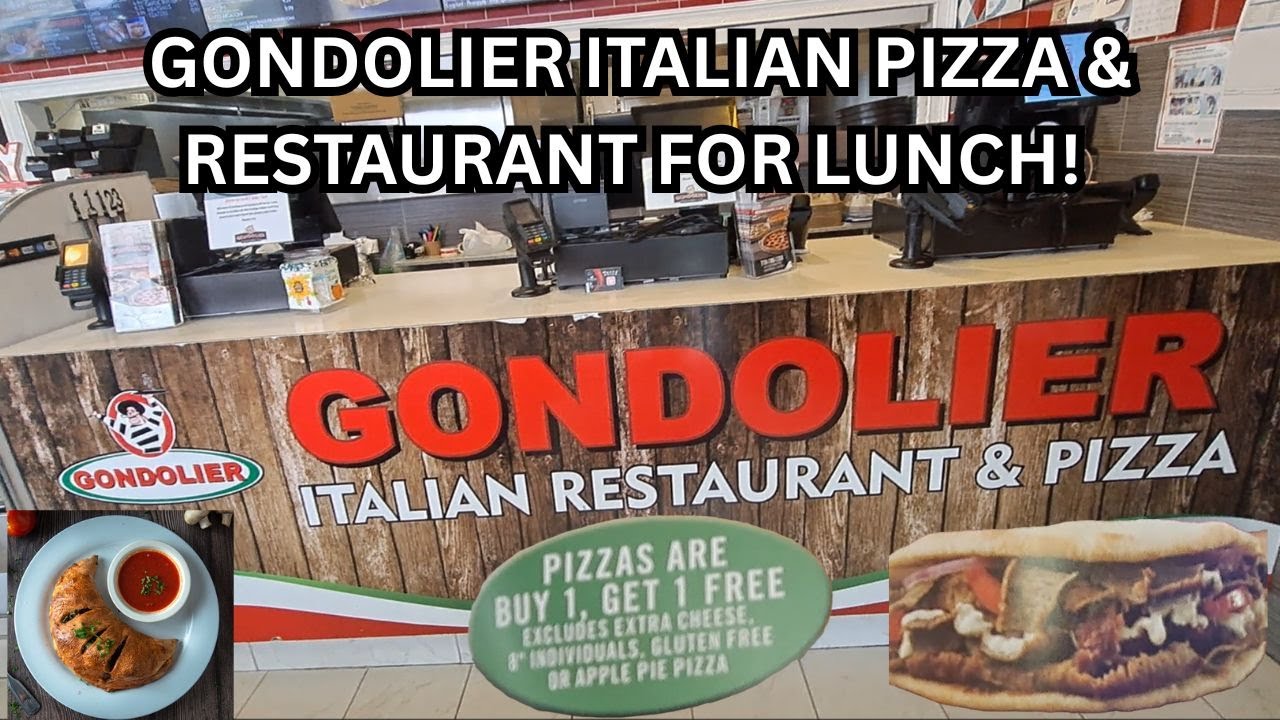 Итальянская пицца и ресторан «Гондолье» на обед!