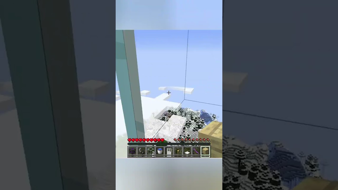 Endless Minecraft Fall #shorts #minecraft #minecraftshorts