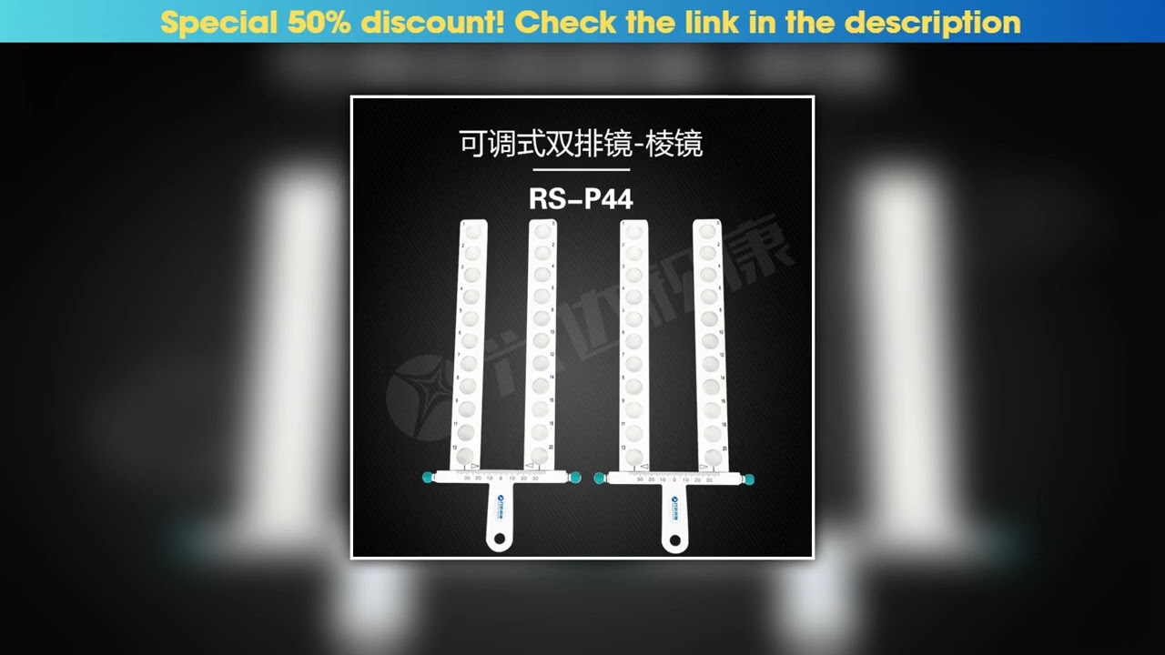 Must Buy Xingda Adjustable Double-Row Mirror（Prism）Eye Position Refractive Examination ToolRS-P44••