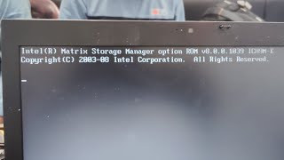 intel matrix storage manager option rom
