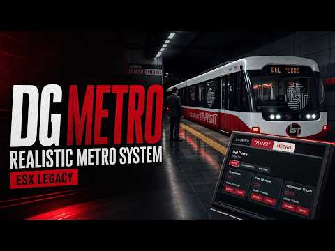 DG Metro | Immersive Metro & Ticket System for FiveM ESX Legacy