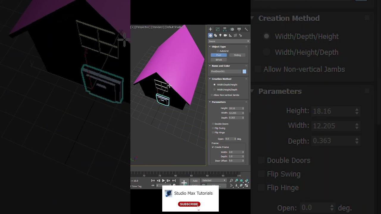 3ds Max Speed Modeling: Cartoon House Exterior in Minutes! 🏡✨