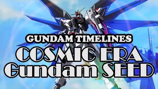 What is Gundam SEED? The Cosmic Era [Gundam Timelines] by Zorak 53,576 views 2 years ago 9 minutes, 43 seconds