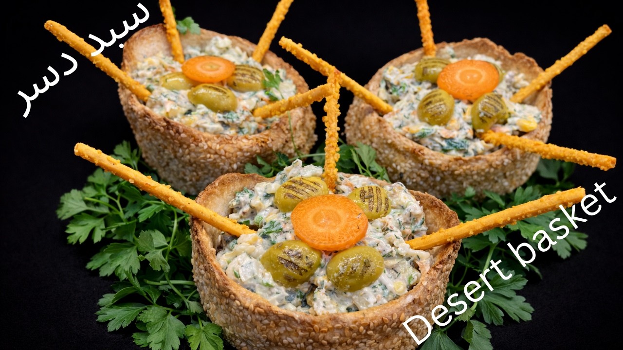 میزمیهمانیتون رو با این دسر تزیین کنید😋 Add a beautiful touch to your party table with this dessert