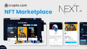 NFT Marketplace Landing page, Profile Page, and Assets Page using NextJs | Crypto.com NFT Part 2