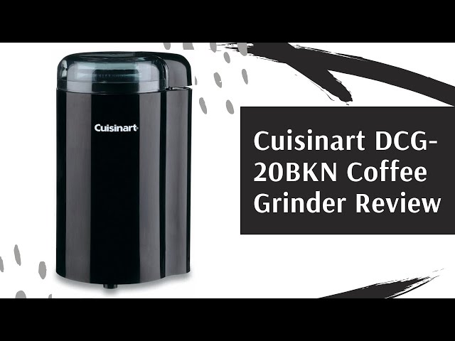 Cuisinart DCG-20BKN Coffee Grinder1, Blade Grinder, BLACK – Power