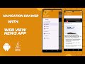 Navigation Drawer android studio | Navigation Drawer With Webview Android studio