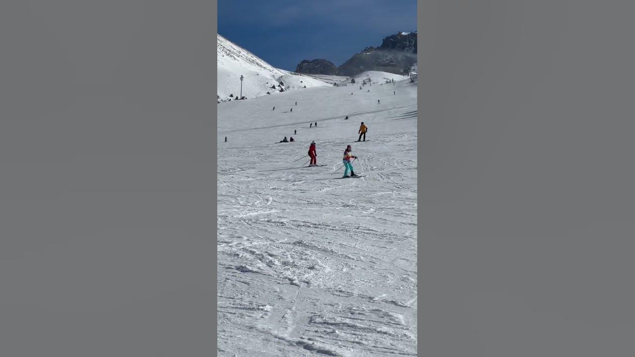 Ski resort Shymbulak. Kazakhstan. Almaty. Горнолыжный курорт Шымбулак ...