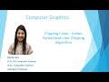 L - 1.10 :  Cohen-Sutherland Line Clipping Algorithm Explained | Computer Graphics Tutorial