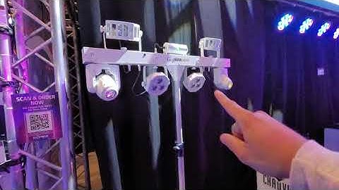Chauvet DJ GigBar Move in White | New DJ Lighting | DJ Expo 2021