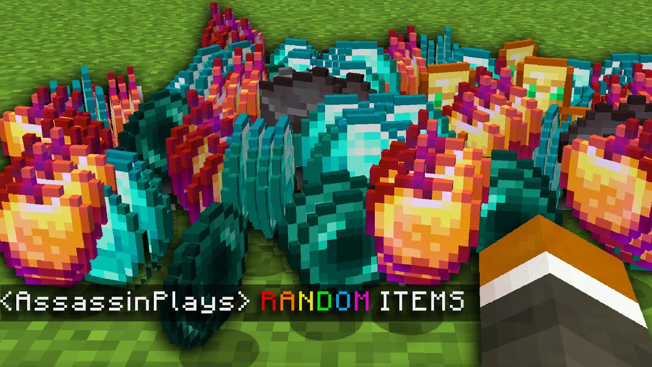 Minecraft, But Typing Gives Random Items...