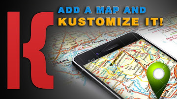 KLWP Tutorial:  Add a MAP and KUSTOMIZE IT!