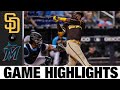 Padres vs. Marlins Game Highlights (7/22/21) | MLB Highlights