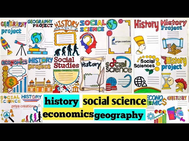 geography project front page design|social science project front page design|Economics|history|SST class=
