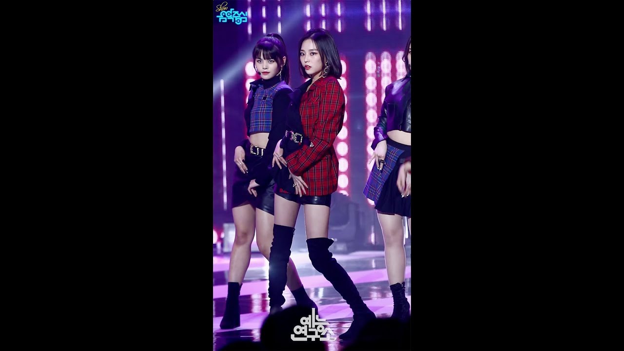 [예능연구소 직캠] 씨엘씨 블랙드레스 장예은 Focused @쇼!음악중심_20180317 BLACK DRESS CLC JANG YE EUN