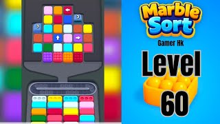 Marble Sort Level 60 Hard level Walkthrough Solution 