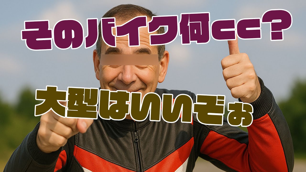 単気筒おじさん 君のバイク何cc？ナンシーおじさんのテーマ【公式リリックビデオ