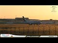 Eurowings Airbus A320-214 from BER to STR - live airport clips