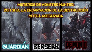 Misterios de #monsterhunter El origen de #zohshia la encarnación de la destrucción mutua asegurada
