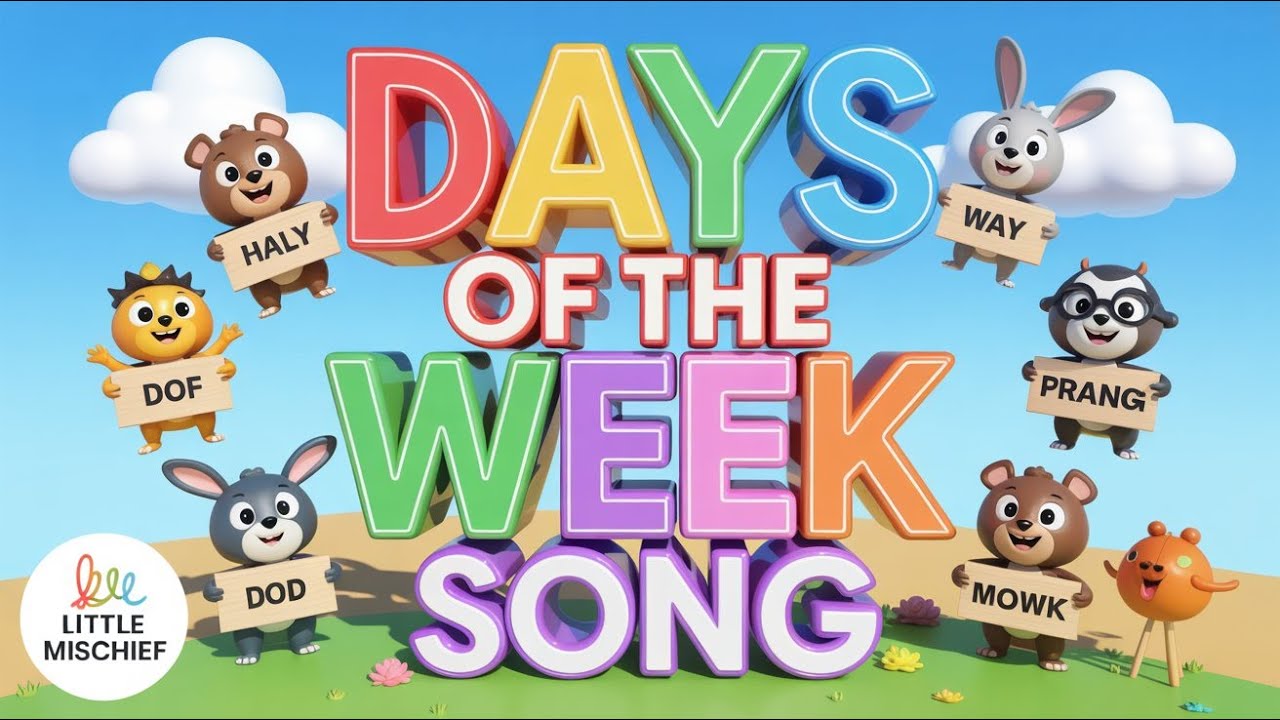 Days of the Week Song + More Fun Learning Songs for Kids | Dinosaurs, Rockets & Dancing