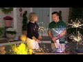 Bethlehem Lights (2) Telescoping Star Bursts with Remote on QVC