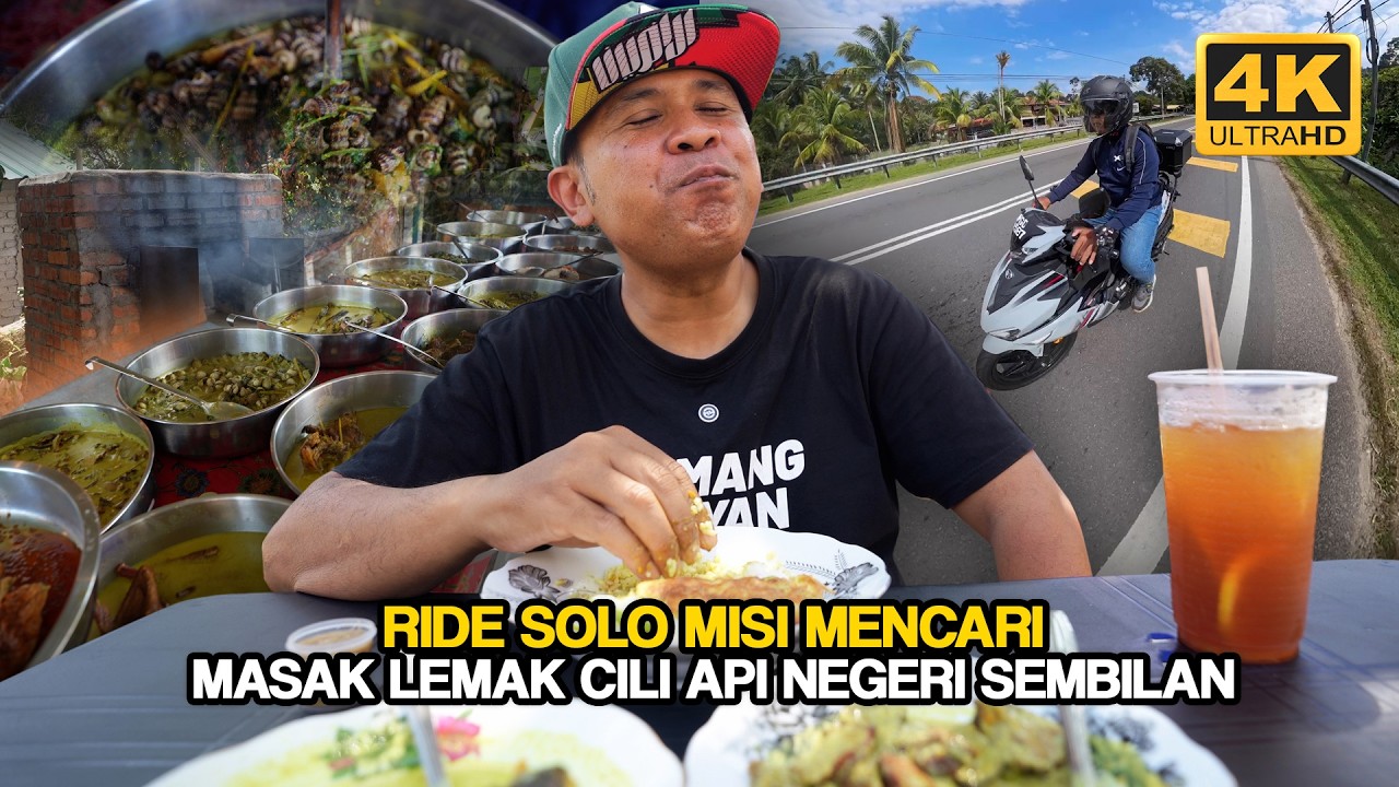 Terjah Kedai Masak LOMAK CILI API Baru BUKA DI LINGGI (4K)