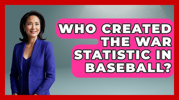 Who Created the WAR Statistic in Baseball? | Baseball Statistics Vault News