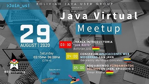 BolivianJUG Agosto 2020