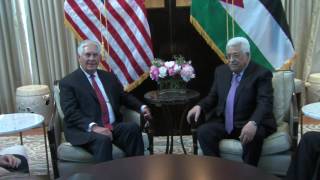 Secretary Tillerson Meets With Palestinian Authority President Mahmoud Abbas