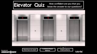MCQ Teaching Activity: Elevator Quiz screenshot 4