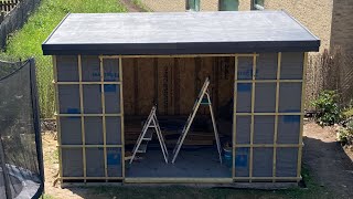 Adding breathable membrane and timber battens to DIY garden room by The DIY Fix 6,371 views 10 months ago 4 minutes, 17 seconds