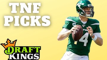Draftkings NFL DFS Picks | TNF Showdown Slate | Broncos vs Jets
