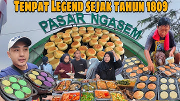 Hunting Kuliner di Pasar Ngasem Jogja || Pusatnya Makanan Tradisional || Street Food Jogja 