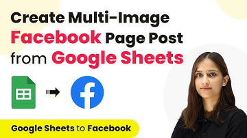 How to Create Multi Image Facebook Page Post from Google Sheets | Google Sheets Facebook Integration