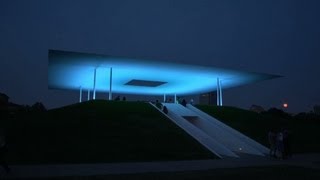 The Turrell skyspace at Rice University