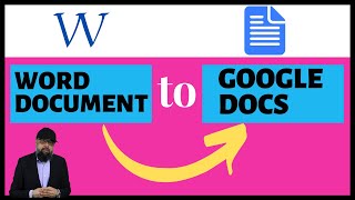 How to Convert a Word Document into Google Docs Online