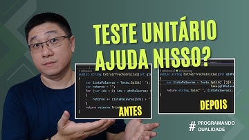 O que é TESTE UNITÁRIO e como ele pode MELHORAR A QUALIDADE do seu código | PQ040