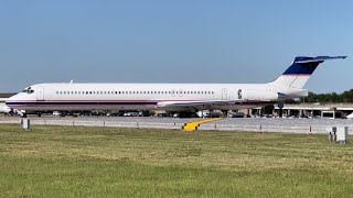 Olympia Aviation McDonnell Douglas MD81 Departure from Kansas City (MKC)