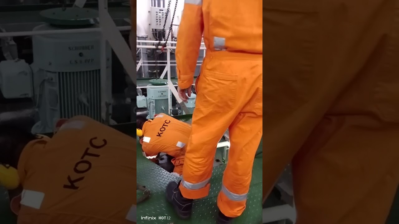 Low and high Sea Chest.. Clean Strainer.