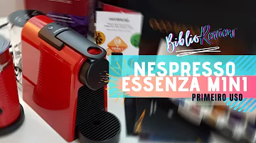 Como usar a cafeteira Nespresso Mini?