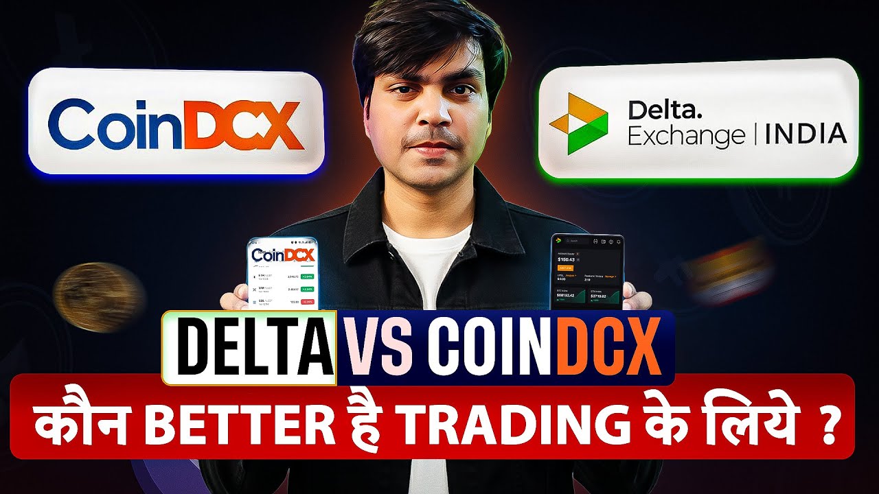CoinDCX vs Delta exchange: कैसे मिलेगा Best Crypto Broker? | best indian  crypto exchange ?