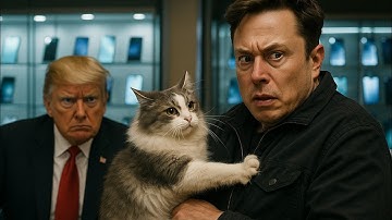 Elon Tries to Steal 📱😱 But Cat Saves the Day🙀