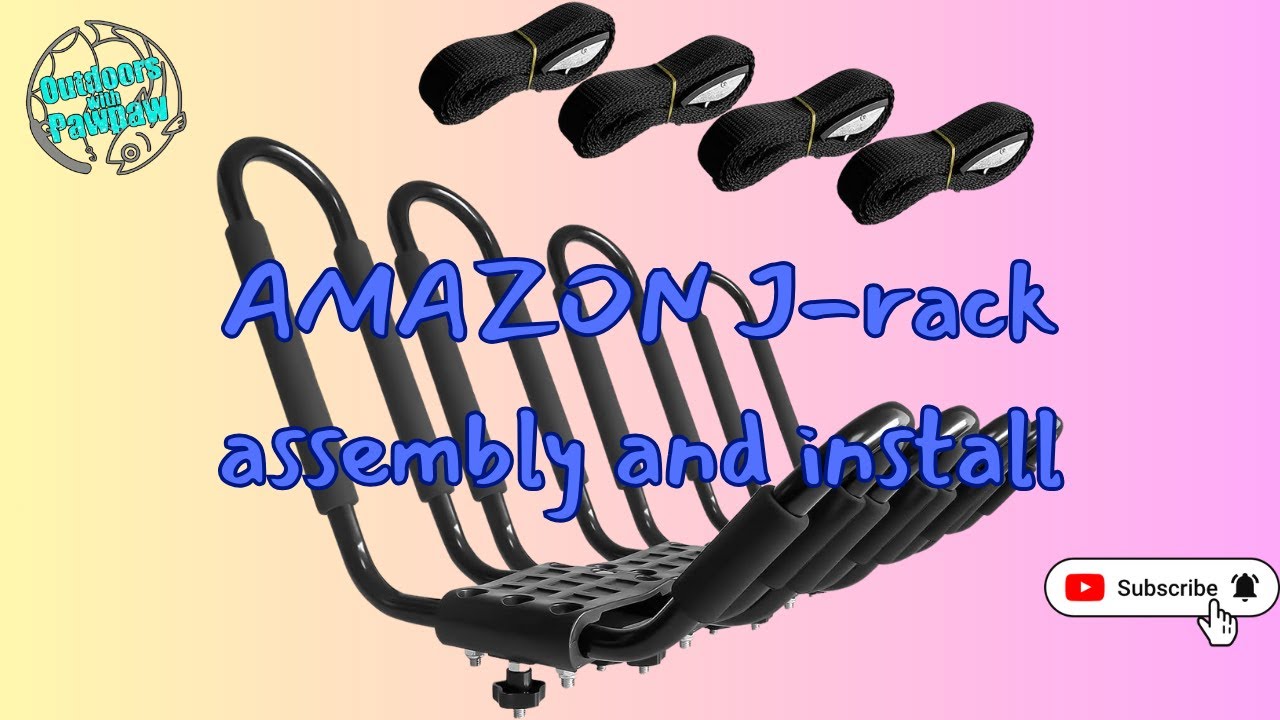 Easy DIY Kayak J-Rack Rooftop Mount: Step-by-Step Assembly and ...